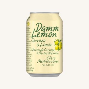 Damm lemon can
