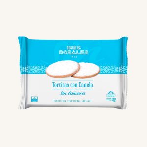 Inés Rosales Sugar-free cinnamon tortitas (Tortitas con canela), from Seville, 6 unit pack 180 gr
